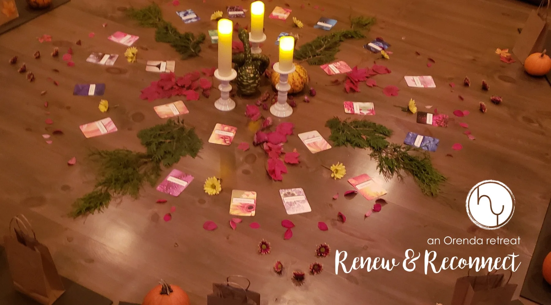 Candlelit ceremony